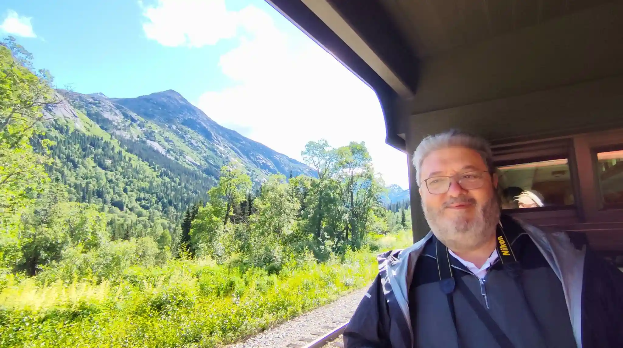 Viaje en el Ferrocarril White Pass, Skagway. Alaska Viaje en el Ferrocarril White Pass, Skagway. Alaska