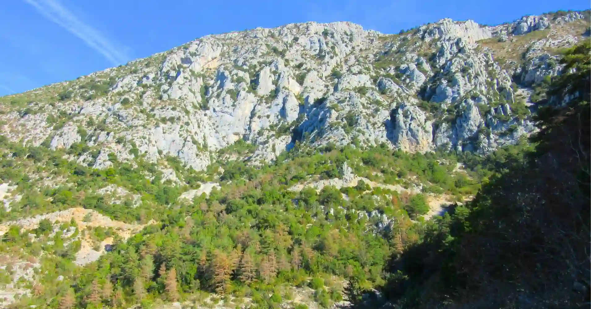 Vista Panorámica de les Gorges du Verdon. Francia.
