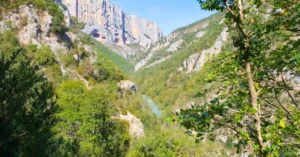 Vista Panorámica del Gran Cañón del Verdon. Francia.