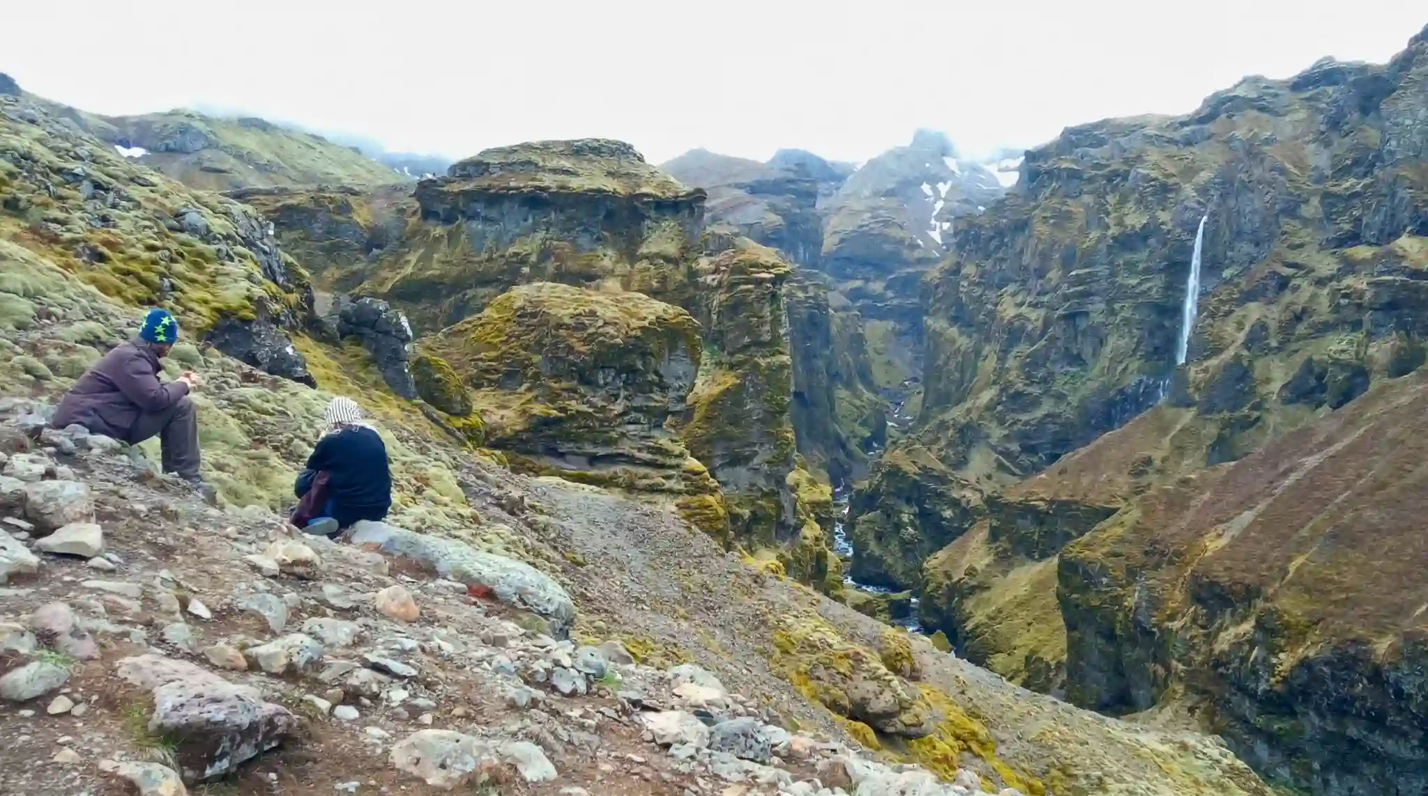 Vistas Panorámicas del Cañón Mulagljúfur, Islandia.