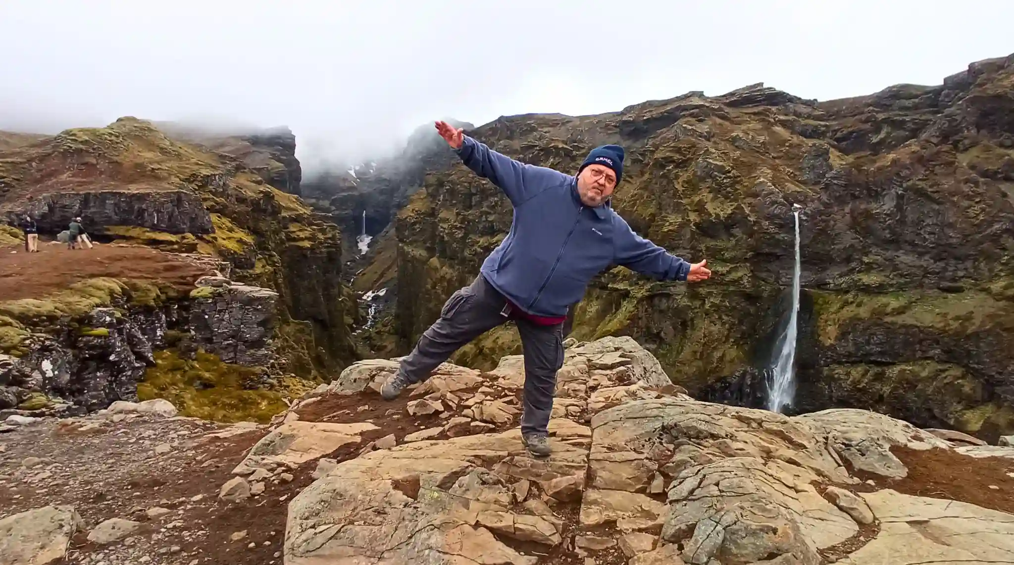 Vistas Panorámicas del Cañón de Mulagljúfur, Islandia.
