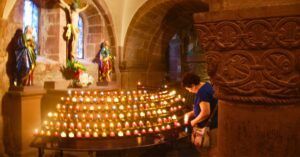 Abadía de Hohenburg. Alsacia. Francia.