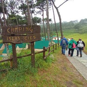 Acampada en Islas Cíes.