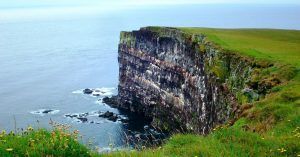Acantilados de los Fiordos del Oeste. Vestfirðir. Ísafjörður. Islandia.