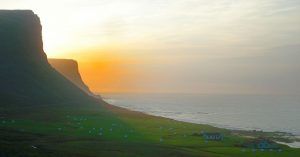Acantilados Fiordos del Oeste. Ísafjörður, Islandia.