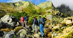 Acercamiento a La Cresta de Las Catedrales. Sierra de Gredos, Ávila. Castilla y León.
