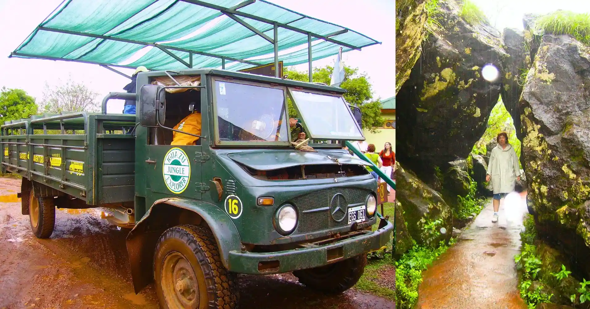 Acercamiento al Río Iguazú para Embarcar en Lancha Rápida.