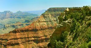 Acesos al Borde del Gran Cañón del Coolorado. Arizona, Estados Unidos.