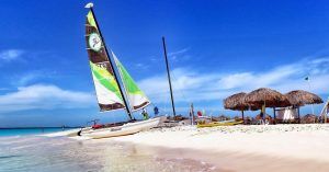 Actividades Acuáticas en los Cayos de Jardines del Rey, Cuba.