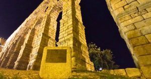 Acueducto de Segovia. Patrimonio de la Humanidad. Castilla y León.