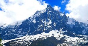 Aiguille du Midi. Cordillera de los Alpes. Chamonix, Francia.