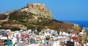 Alacant el Hito Blanco en Alicante. Comunidad Valenciana.