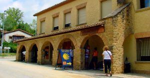 Albergue del Camino de Santiago Francés.