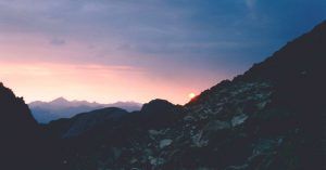 Amanece en el Aneto. Benasque, Huesca. Aragón.