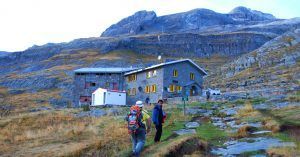 Aproximación al Refugio de Góriz o Delagado Úbeda. Parque Nacional de Ordesa. Huesca. Aragón.