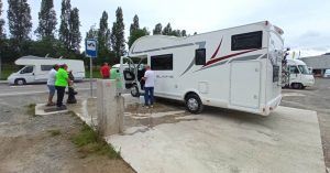 Área de Caravanas en el Viaje Road Trip por el País Vasco en Autocaravana.