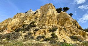Areniscas de Playa de Mazagón. Viaje a Huelva, Andalucía.