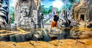 Art in Paradise 3D Chiang Mai. Angkor. Tailandia.