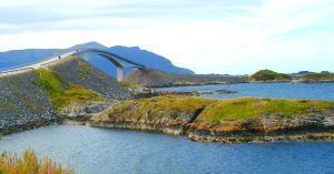 Atlantic Road Scenic Carretera Escénica del Atlántico. Noruega, Norway.