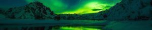 Aurora Boreal. Islandia en Invierno.