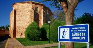 Ballesteros de Calatrava. Camino de Guadalupe, Ciudad Real, Castilla la Mancha.