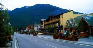 Banff Costa Oeste de Canadá.