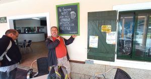 Bar del Camping de Islas Cíes. Pontevedra, Galicia.