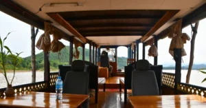 Barco del Río Mekong. Laos.