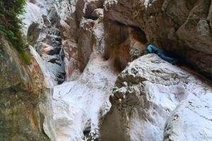 Barranco del Infierno. 6000 Escalones Catedral del Senderismo. Vall de Laguar. Alicante.