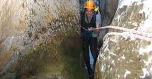 Barranquismo y Canyoning en España. Estrechos y Rápeles.