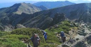 Barrerón de las Hoyuelas Bajas en Sierra de Gredos. Ávila. Castilla y León.