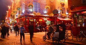 Barrio del Temple Bar. Dublín, Irlanda.