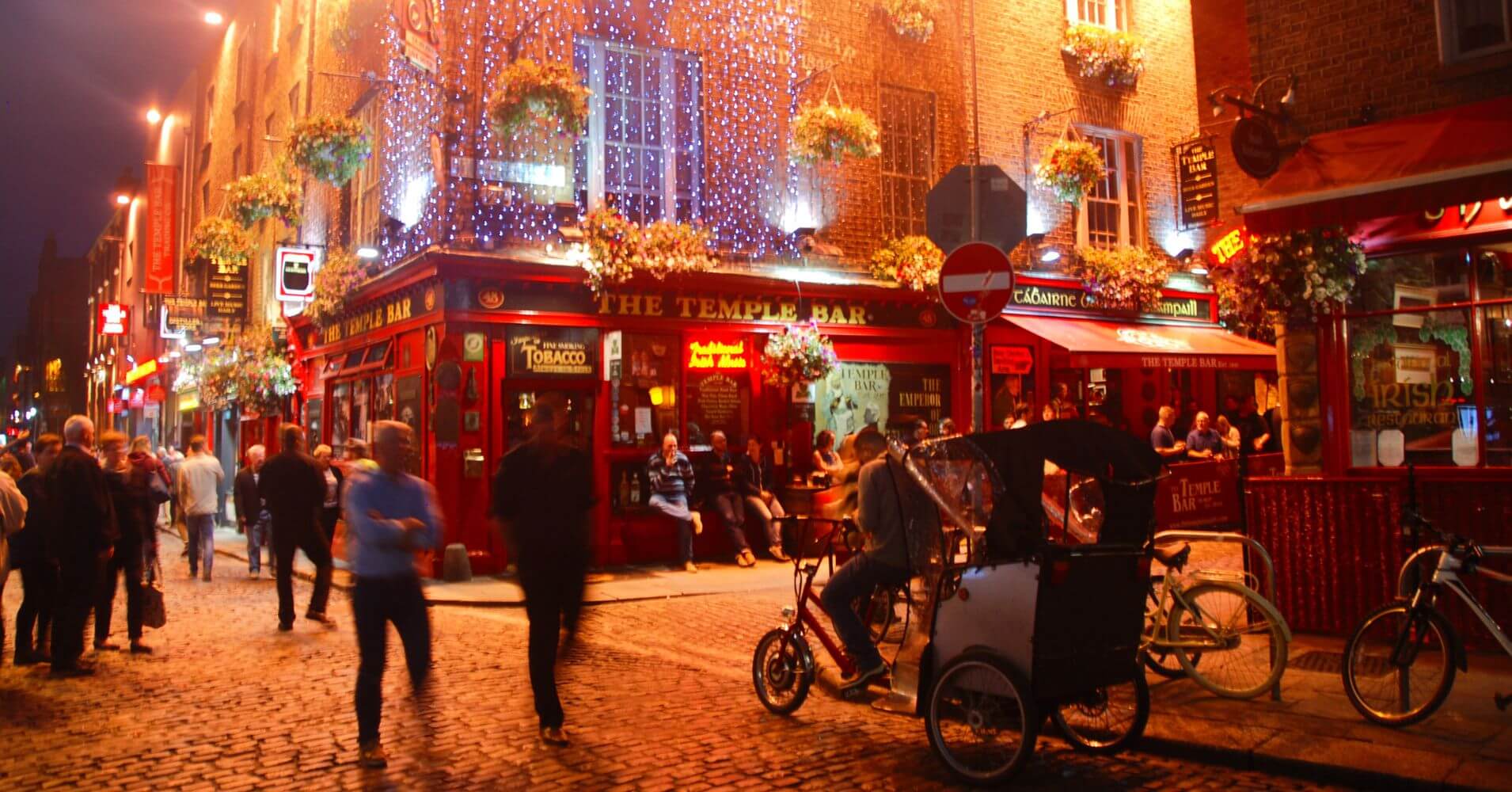 Barrio del Temple Bar. Dublín, Irlanda.
