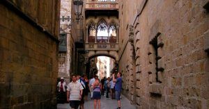 Barrio Gótico. Barcelona, Cataluña. España.