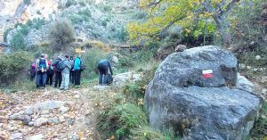 Bifurcación de Caminos. GR 10, Amanaderos de Riodeva. Teruel, Aragón.