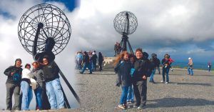 Bola del Mundo, Cabo Norte Nordkapp. Noruega.