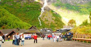 Briksdalsbree Mountain Lodge. Vestland, Noruega.