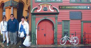 Bryggen Muelle Hanseático de Bergen. Noruega.