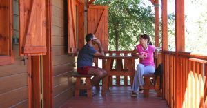 Bungalow Camping Candeleda. Ávila, Castilla y León.
