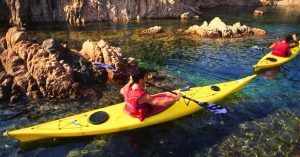Cala de Agua Xélida, Agua Gélida. Tamariu, Costa Brava. Gerona.