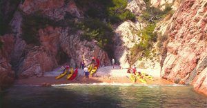 Cala Marquesa. Tamariu, Costa Brava. Gerona.