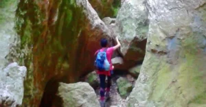 Caleja del Huergo, Barranco de Santa Lucía, Ejulve. Teruel