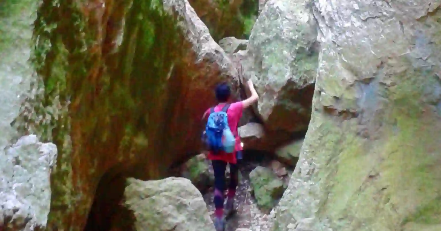 Caleja del Huergo, Barranco de Santa Lucía, Ejulve. Teruel