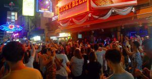Calle Kao San Road. Bangkok. Tailandia.