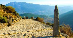Calzada Romana del Puerto del Pico. Cuevas del Valle, Ávila. Castilla y León.