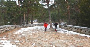 Calzada Romana del Valle de La Fuenfría. Las Dehesas. Cercedilla. Comunidad de Madrid.