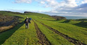 Camino Principal de La Península de Borizu. Celorio. Asturias.