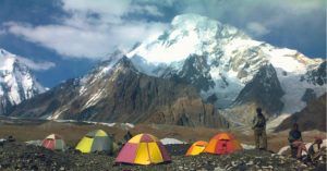 Campamento Trekking Cordillera del Karakórum. Pakistán.