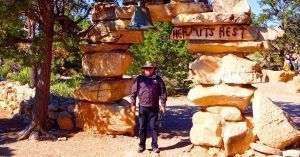 Campana Miradores Hermits Rest. Gran Cañón del Colorado, Arizona, Estados Unidos.
