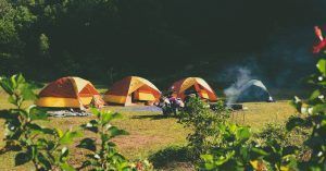 Camping de Francia.